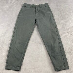 Fat Face Dark Green Utility Style Pants Women's USA 4R UK 8R  Waist 28‎